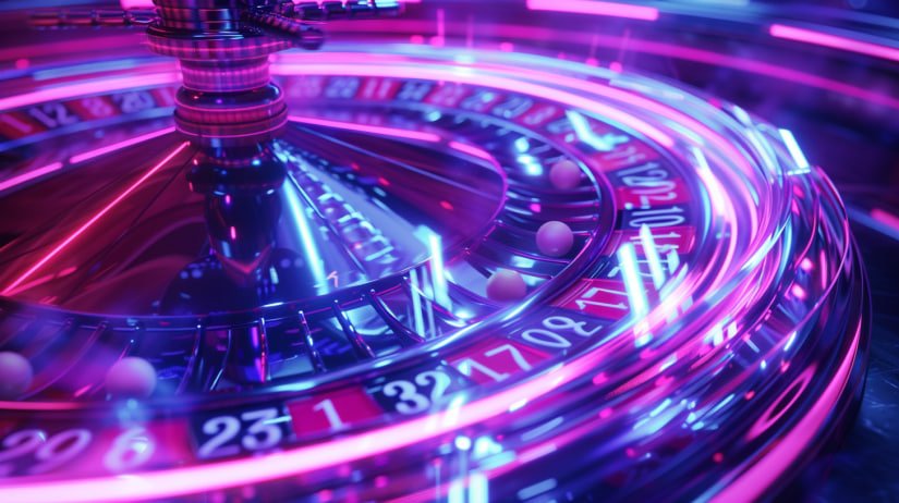 Betting interface and decision timer on Speed Blackjack table